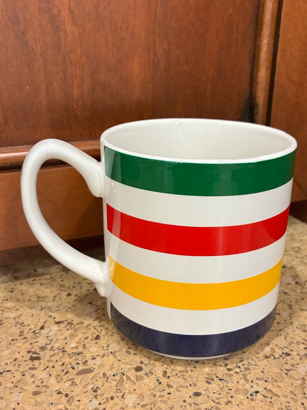Hudson’s Bay HBC Stripes Ceramic Coffee Mug Classic Multi-stripe